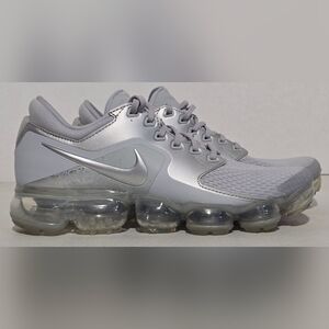 Nike Air VaporMax Wolf Grey Metallic Silver AH9045-006 Wmn Sz 7.5